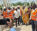 Monitoring Report: Inspection of Government flagship project, 24-Hour Economy Market at Tebeso II in the Bosome Freho District Assembly